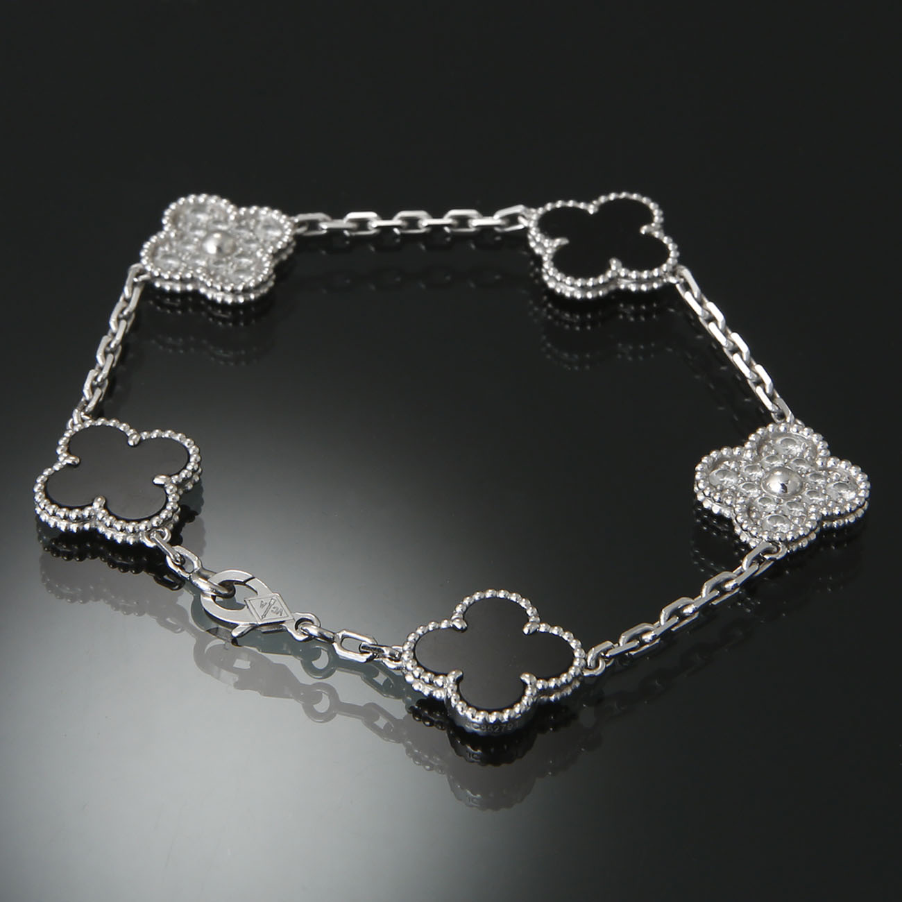 Van Cleef & Arpels(USED)반클리프앤아펠 알함브라 다이아 팔찌